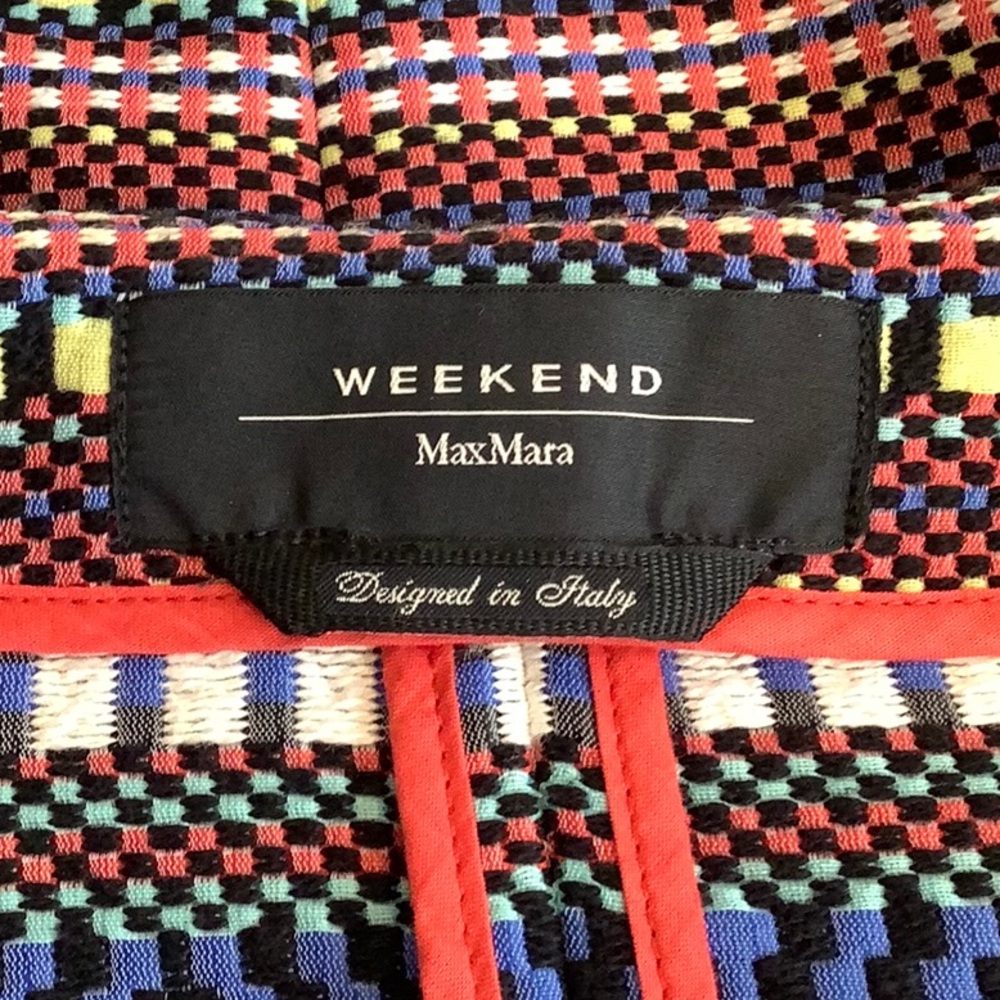 Weekend Max Mara Patterned Bolero Jacket - Picture 8 of 9